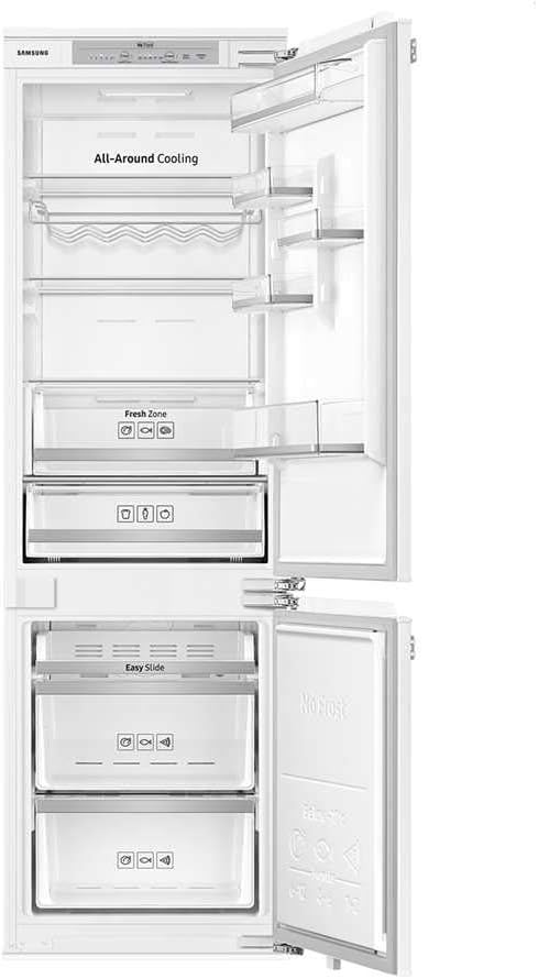 Samsung BRB260134WW - Frigorífico combinado integrable, 267L
