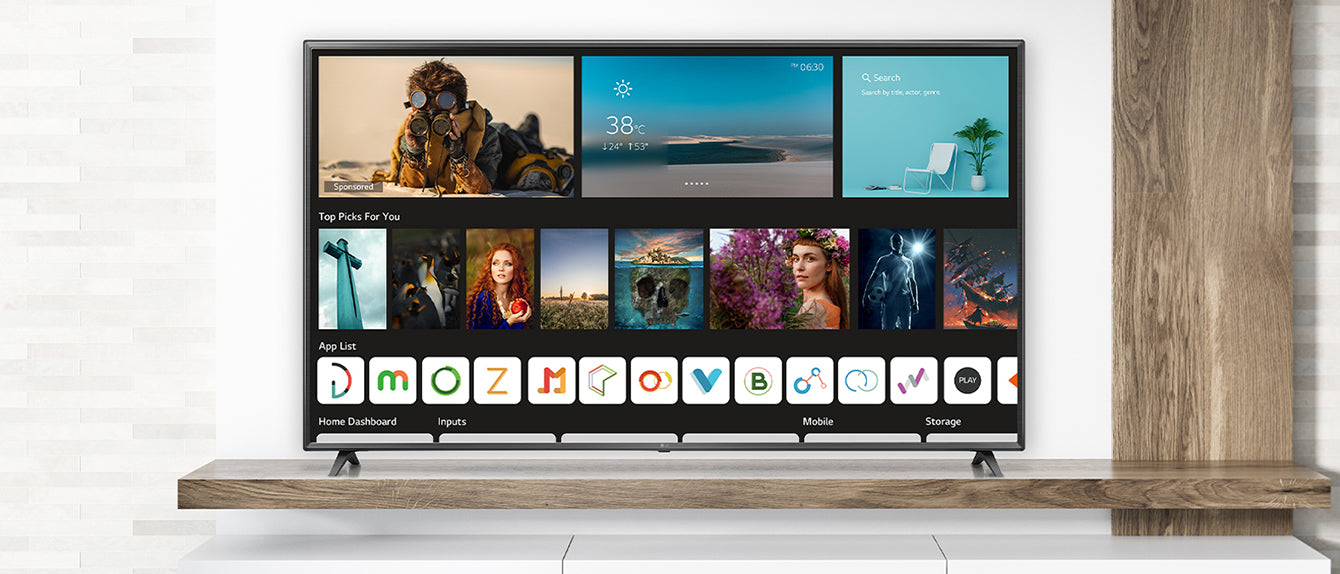 TV LG 65" 4K TninQ WebOs - 65UQ751C0LF