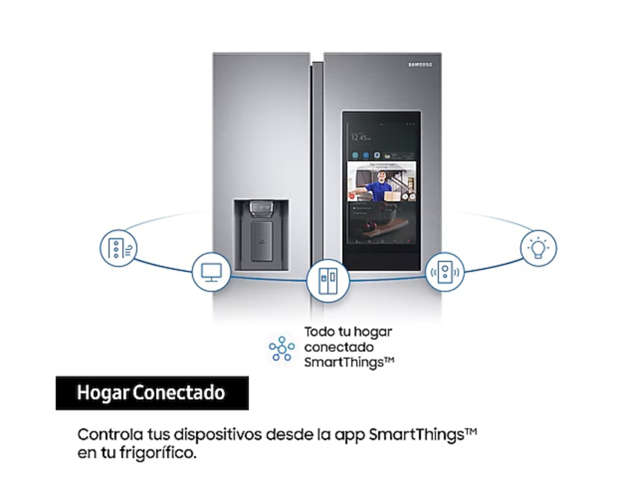 Frigorifico americano inox pantalla 178CMx91