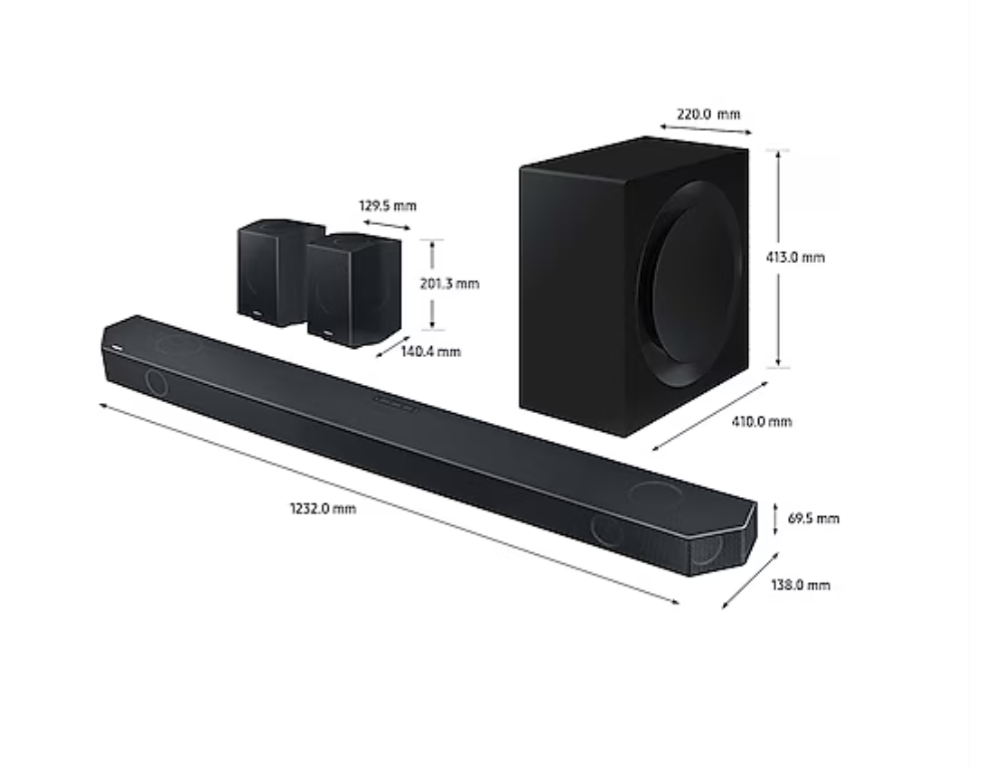 Barra de sonido HW-Q990C Premium Q-series (2023)