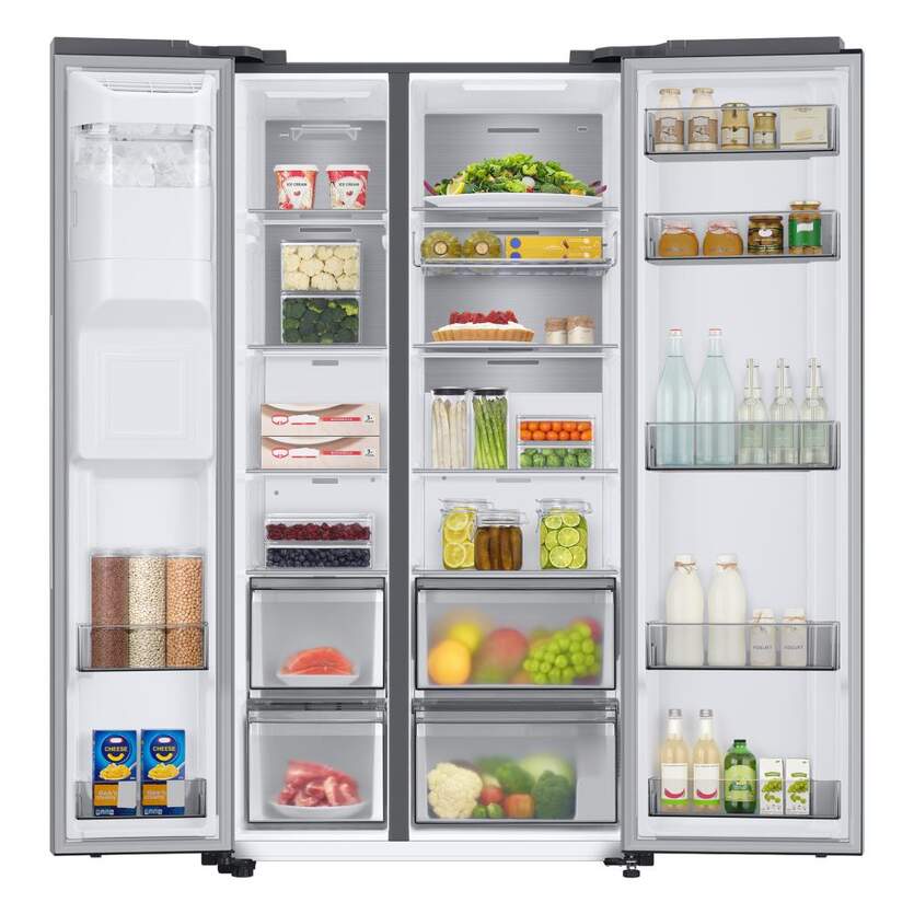 Frigorífico Americano Samsung Side by Side Inox RS68A884CSL