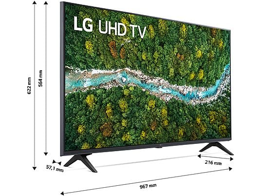 TV LG 43" LED UHD 4K - 43UP77006LB