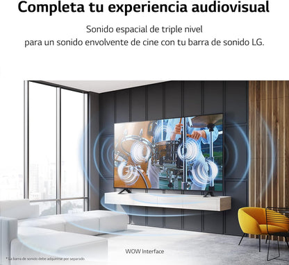LG 43", 4K UHD, Smart TV, HDR10, webOS23, 43UR78006LK