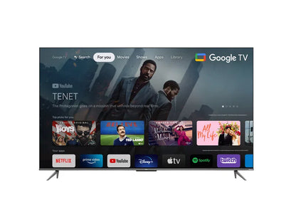 TV TCL, 4K QLED con Google TV y Game Master - 50C635