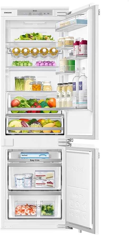 Samsung BRB260134WW - Frigorífico combinado integrable, 267L