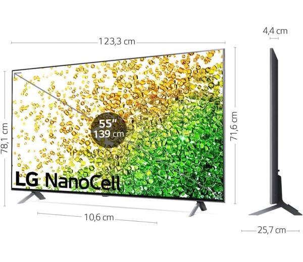 TELEVISOR LG  55", UHD 4K NANOCELL SLIIM, 2021 - 55NANO806PA