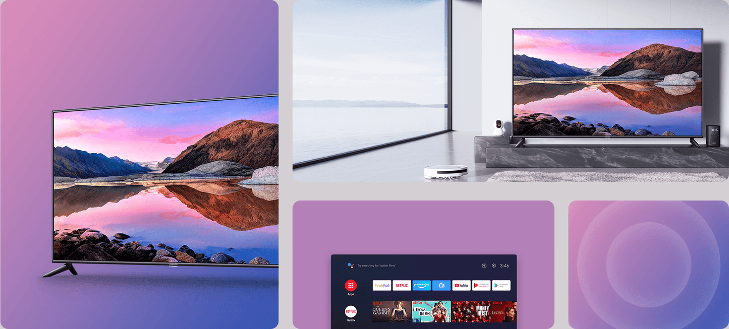 TV Xiaomi 65" UHD 4K, Android TV, Dolby Audio™, 65M7-7AEU