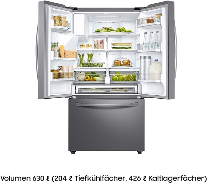 Frigorifico americano inox 3 puertas 178x 91