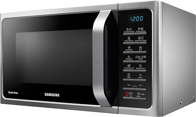 Samsung MC28H5015CS/EN - Microondas sencillos, 2100 W. color gris