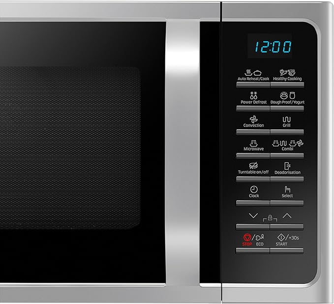 Samsung MC28H5015CS/EN - Microondas sencillos, 2100 W. color gris