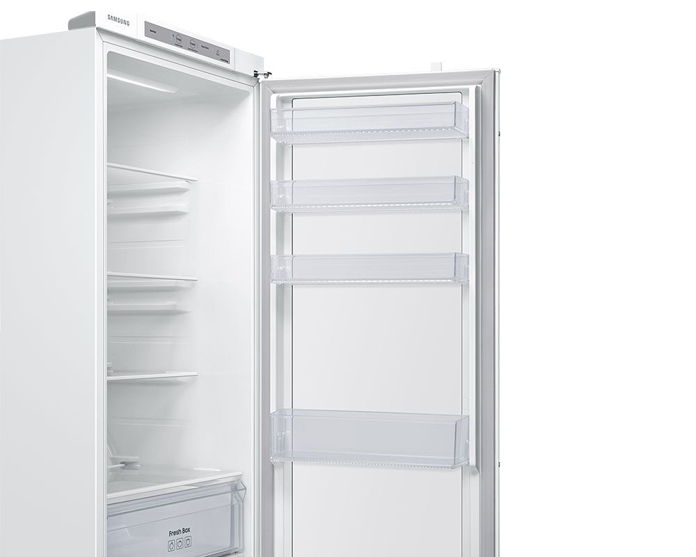 Frigorífico combi integrado Samsung de una puerta, BRD27600EWW  con tecnología SpaceMax