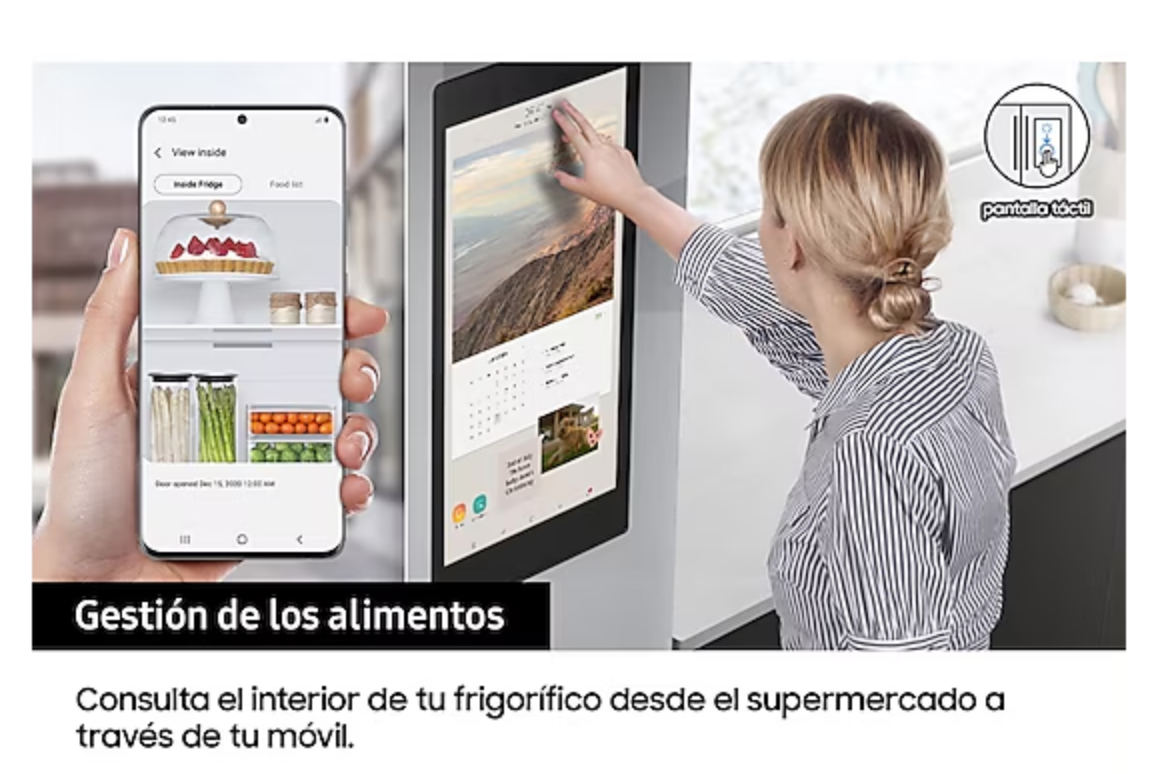Frigorifico americano inox pantalla  178CMx91