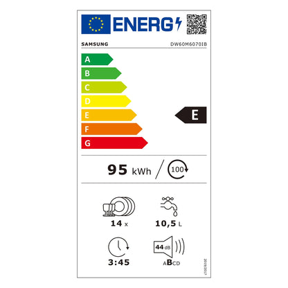 Lavavajillas integrable Samsung 60 cm - DW60M6070IB