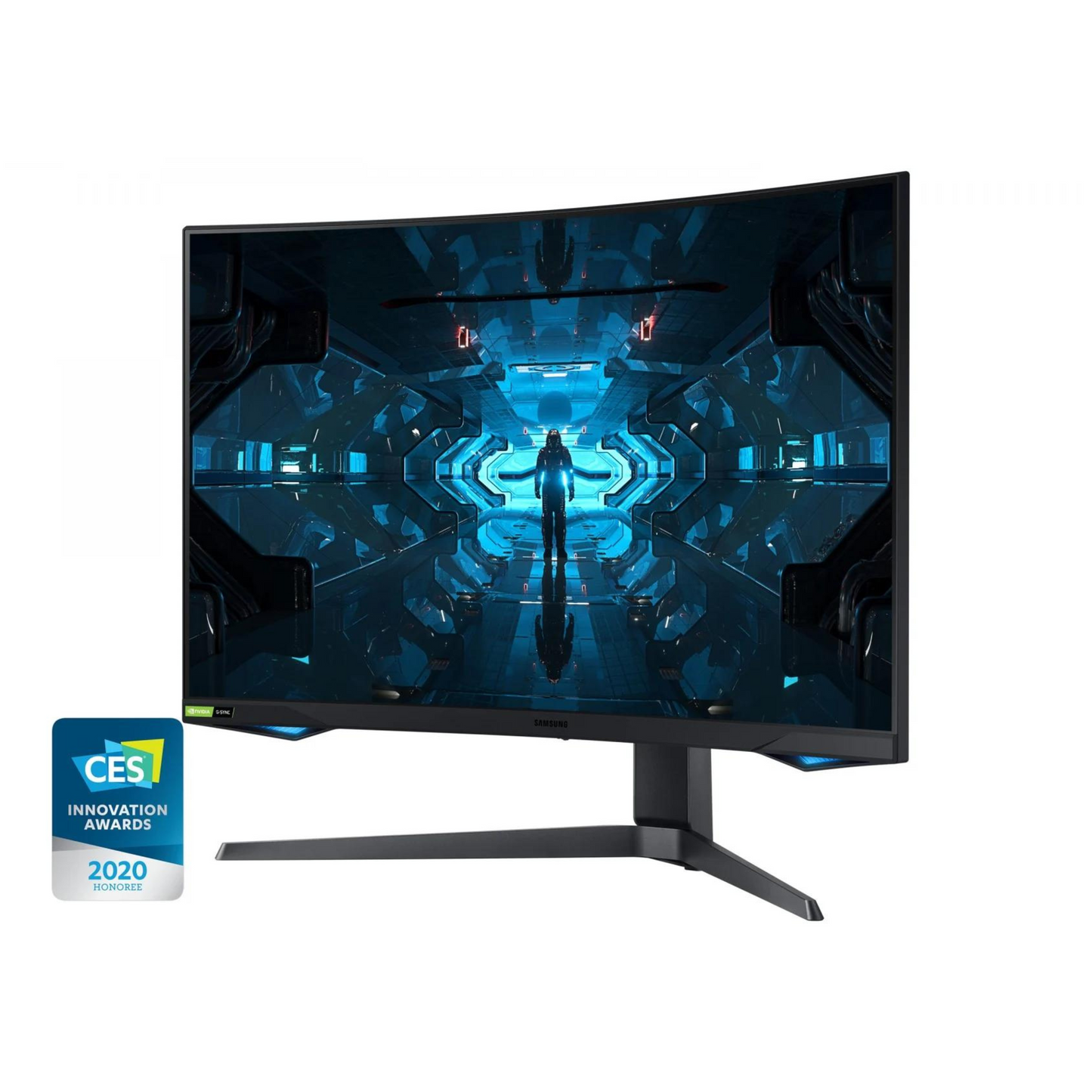 Samsung Odyssey C32G75TQSP 81,3 cm (32") 2560 x 1440 Pixeles Wide Quad HD QLED Negro