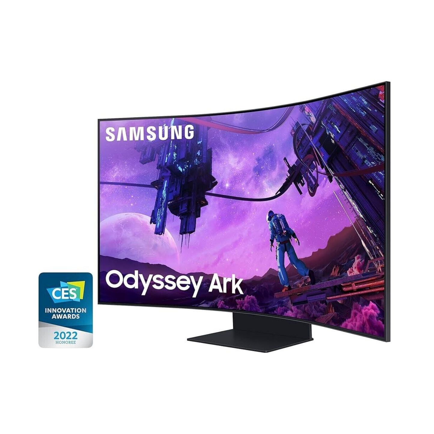 Samsung Odyssey Ark Monitor de juegos curvo LED 4K UHD VA de 55" - Negro