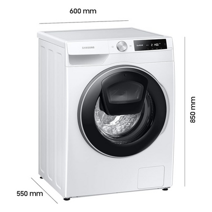 Samsung- Lavadora (10 kg, 1400 rpm, Ecobubble, AddWash)