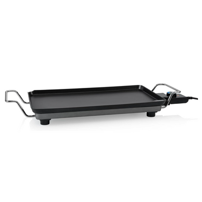 Plancha de aluminio fundido, superficie de 46 x 26 cm, 2000 W