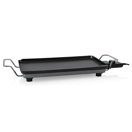 Plancha de aluminio fundido, superficie de 46 x 26 cm, 2000 W