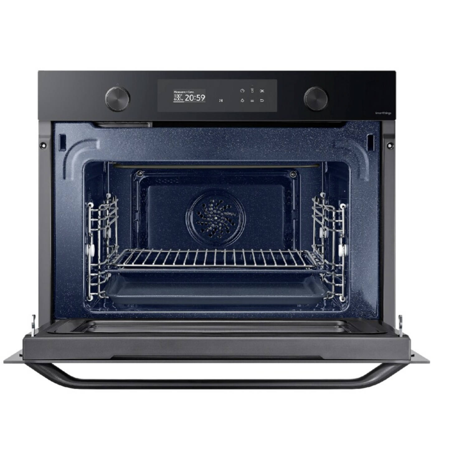 Samsung NQ50A6539BK/EO Horno microondas combinado cm. 60 h. 46 - vidrio negro
