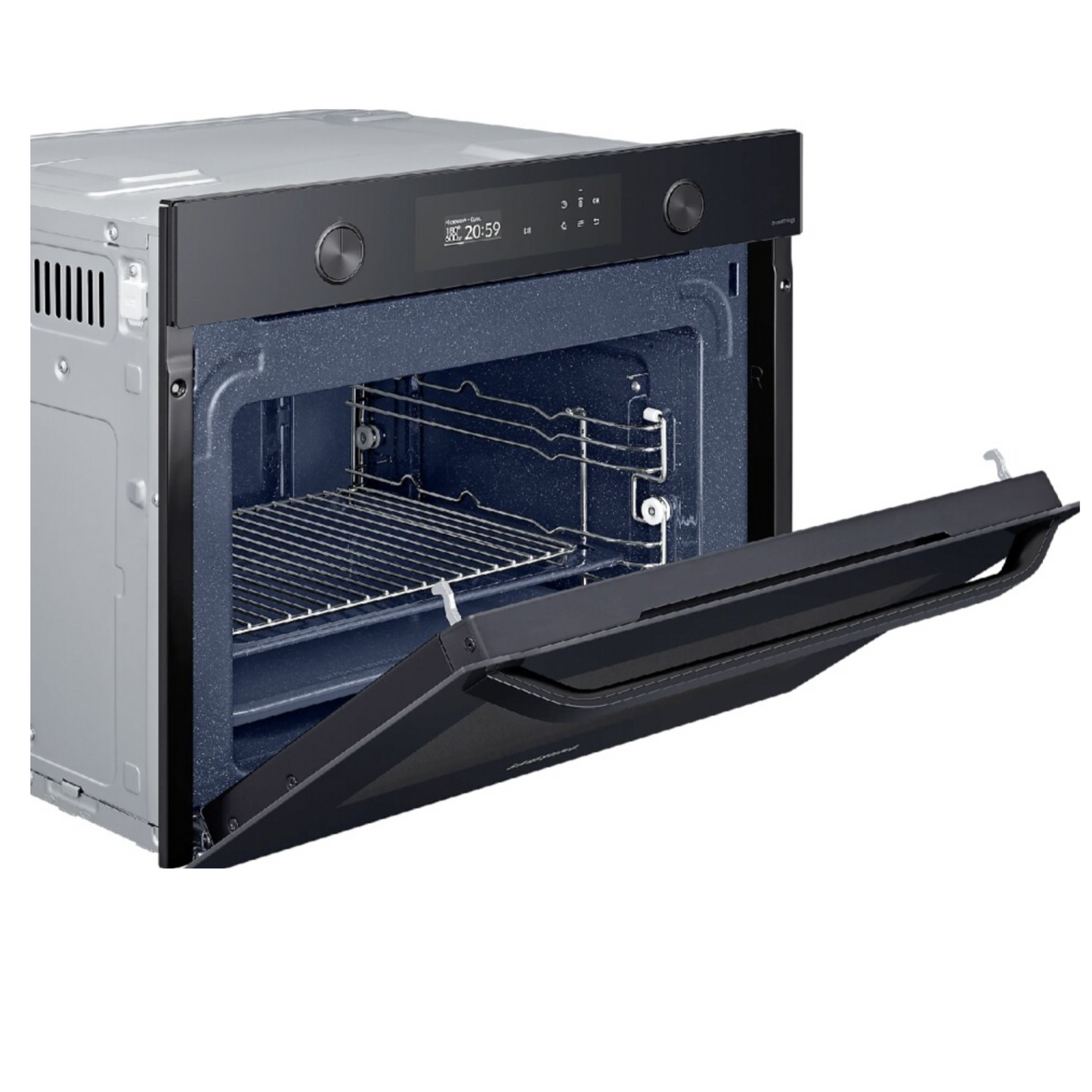 Samsung NQ50A6539BK/EO Horno microondas combinado cm. 60 h. 46 - vidrio negro