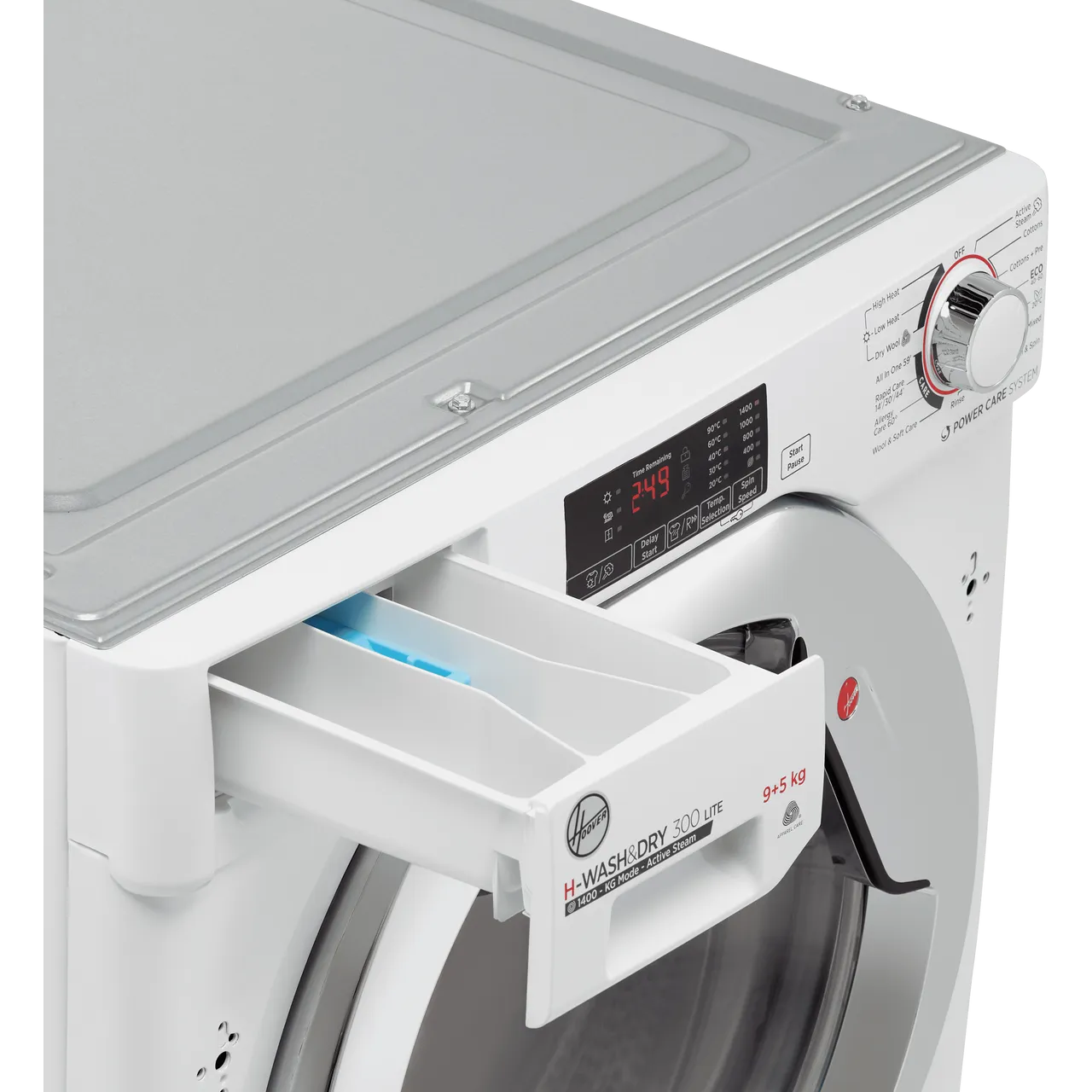Lavadora/secadora Hoover integrable  Wash&Dry 300 PRO 9/5 Kg, 1400 RPM - HBDS495D1ACE