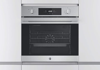 Horno Eléctrico Hoover, Convección + Ventilador, 70 litros, Hidrolítico, Control a distancia (WIFI), Clase A+, Acero Inox - HOC3H3158IN