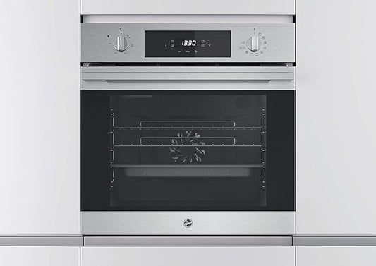 Horno Eléctrico Hoover, Convección + Ventilador, 70 litros, Hidrolítico, Control a distancia (WIFI), Clase A+, Acero Inox - HOC3H3158IN