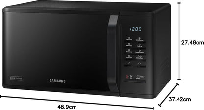 Samsung MS23K3513AK Horno microondas 23 L, Descongelación rápida