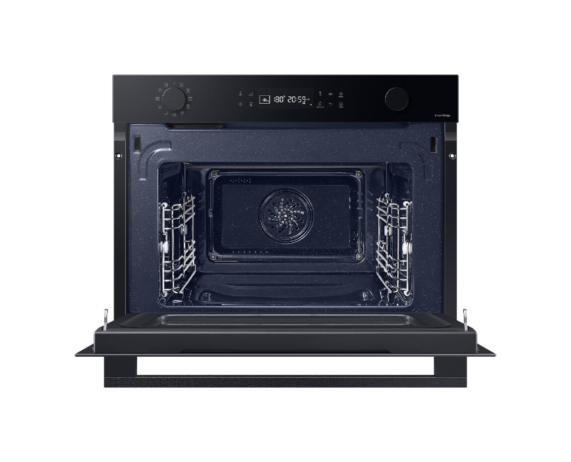 Horno compacto Samsung Serie 4 NQ5B4553FBK con microondas combinado - Negro