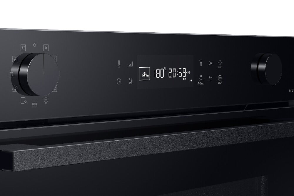 Horno compacto Samsung Serie 4 NQ5B4553FBK con microondas combinado - Negro