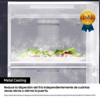 Frigorífico Americano Samsung Side by Side Inox RS68A884CSL