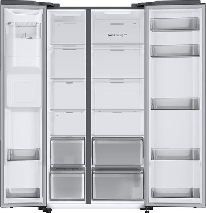 Frigorífico Americano Samsung RS6GA8822S9, 178 cm, 634, 225 Volumen de congelación, tecnología Space Max, inox