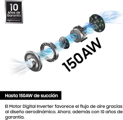 Aspiradora sin Cable Jet 70 Samsung Digital Inverter - VS15T7031R1/ET