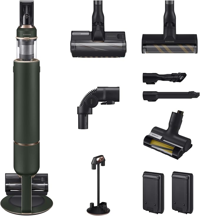 Aspirador inalámbrico Samsung extra completo Jet a medida, verde - VS20A95943N