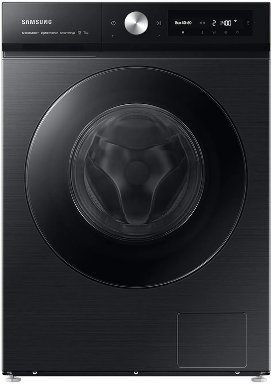 Lavadora Samsung 11Kg BeSpoke Negra Serie 7 - WW11BB744DGBS6